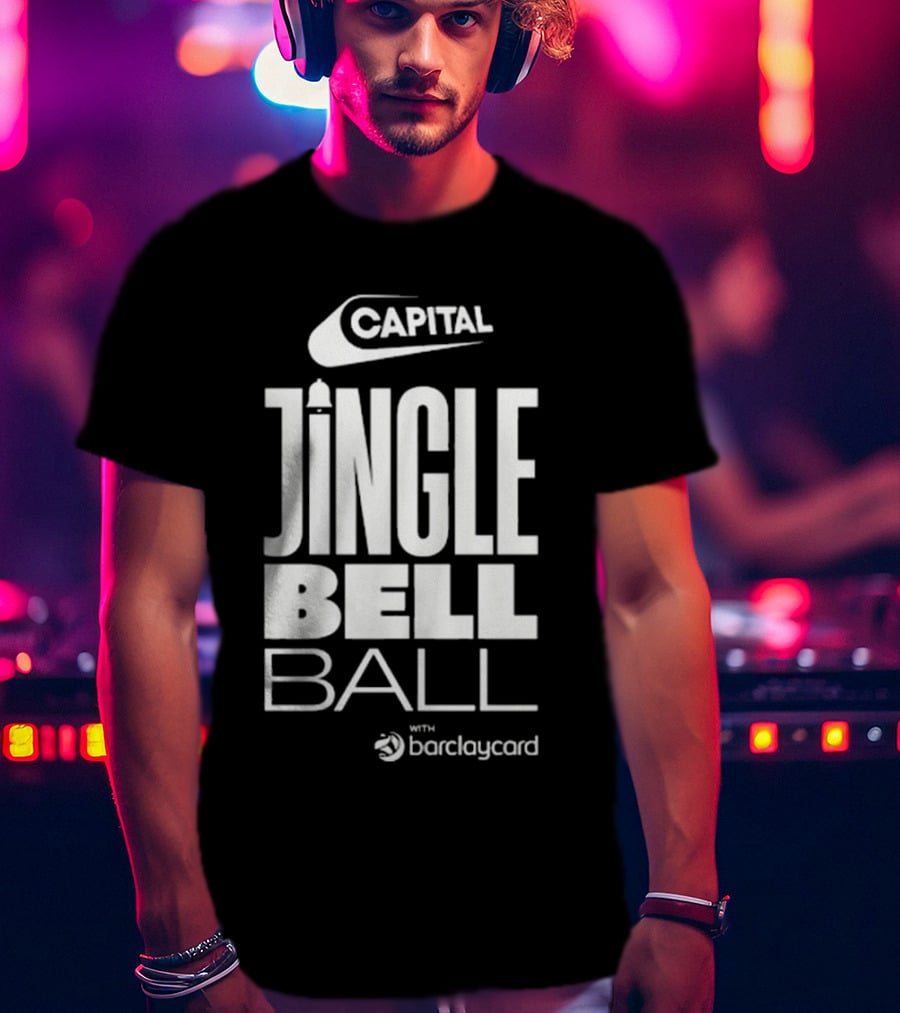 Capital Jingle Bell Ball With Barclaycard Global Saturday Line Up T-Shirt