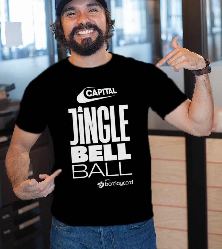 Capital Jingle Bell Ball With Barclaycard Global Saturday Line Up T-Shirt