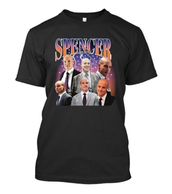 Spencer Carbery DJ Gingsnapz Multi-Portrait Collage T-Shirt