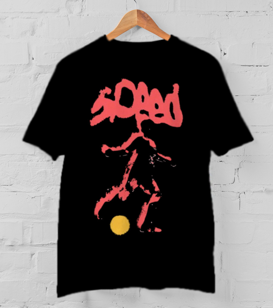 IShowSpeed Soccer Silhouette With Ball Warp T-Shirt