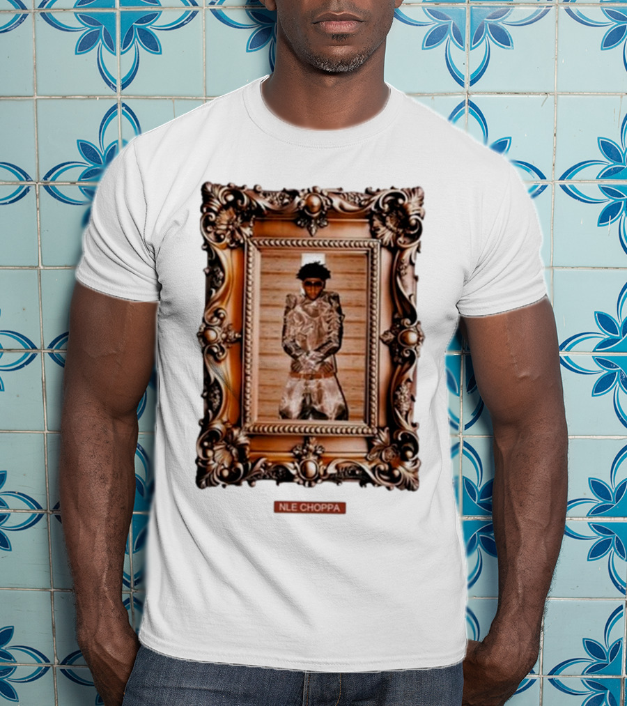 Nle Choppa Picasso Framed Portrait Sluffin Szn X Slut Szn T-Shirt