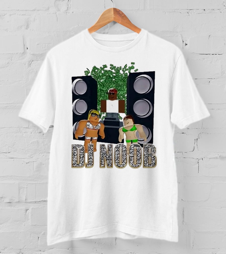 DJ Noob Roblox Dance Party Experience T-Shirt