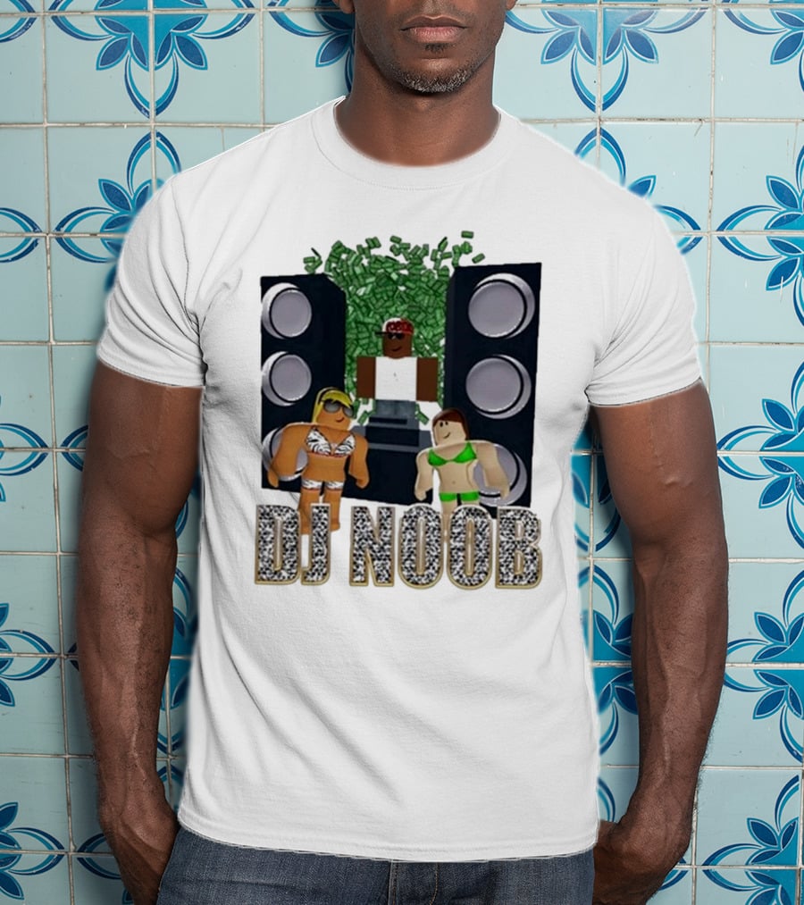 DJ Noob Roblox Dance Party Experience T-Shirt
