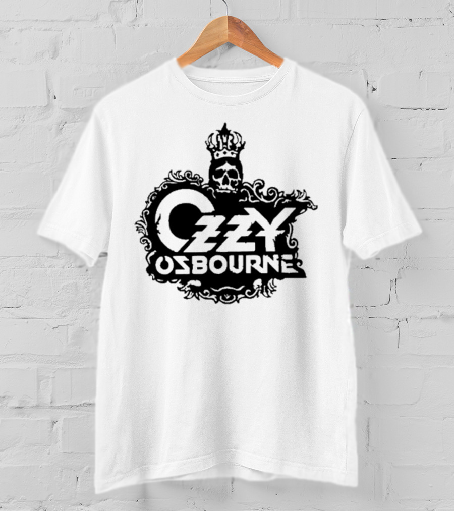 Ozzy Osbourne Skull Crown Gilded T-Shirt