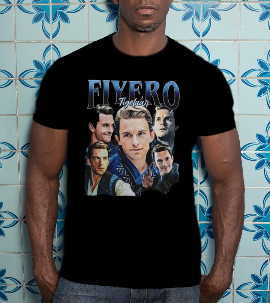 Fiyero Tigelaar Retro 90s Bootleg T-Shirt
