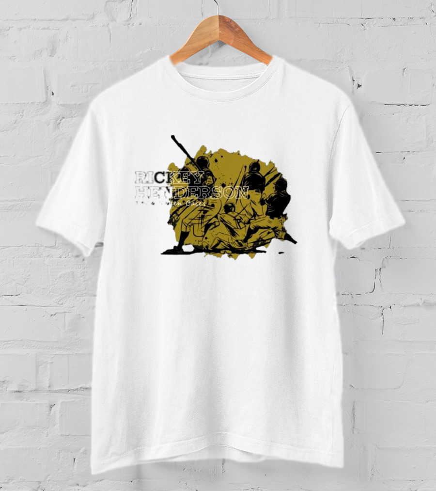 RICKEY HENDERSON 1406 STOLEN BASE T-Shirt