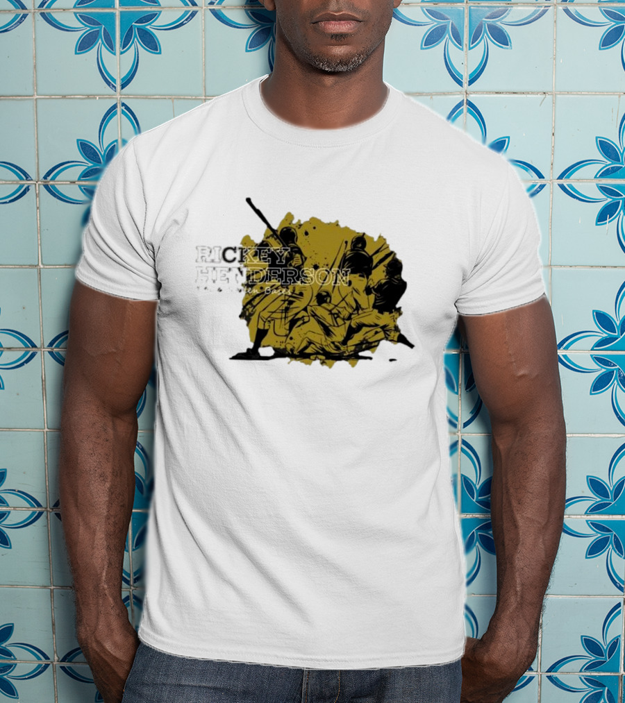 RICKEY HENDERSON 1406 STOLEN BASE T-Shirt