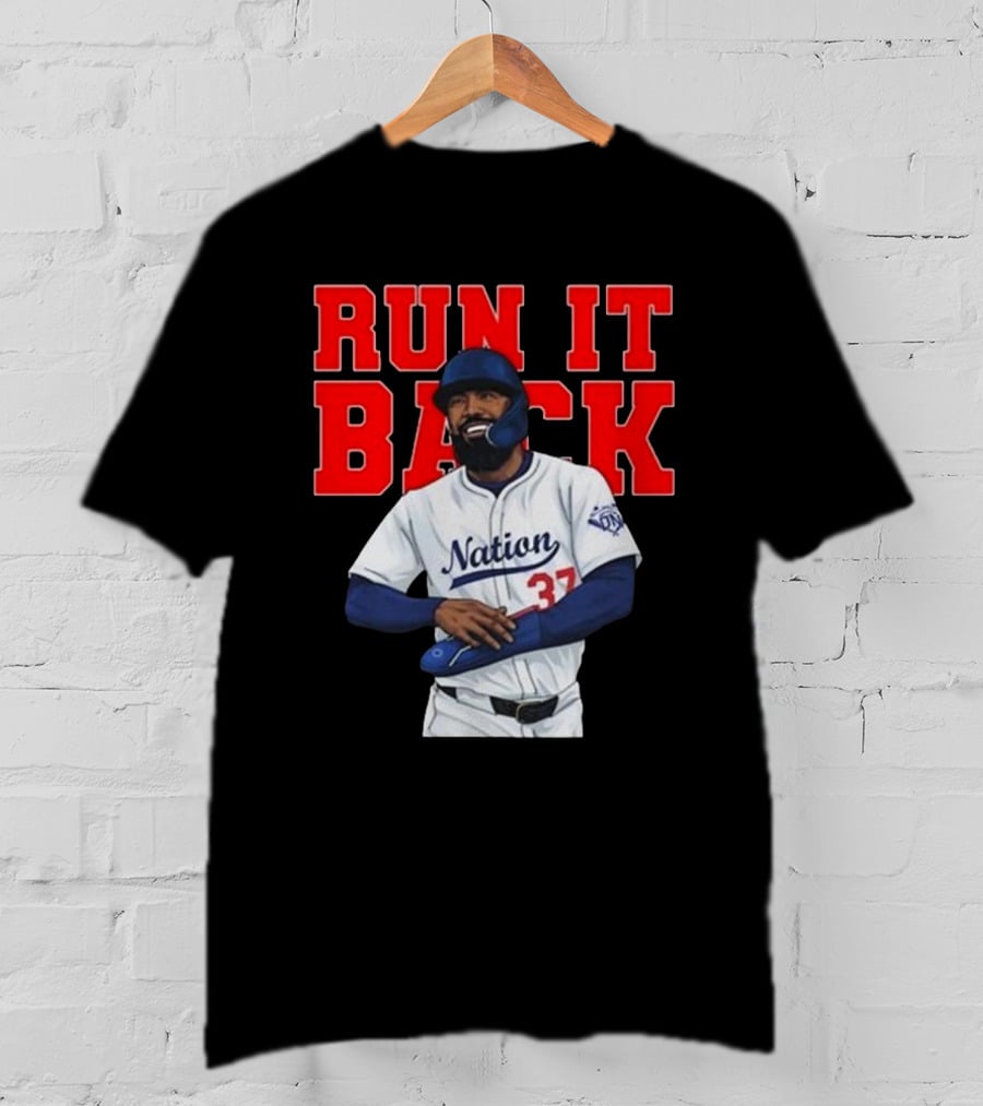 Teoscar Hernández Run It Back Nation 37 Los Angeles Baseball Collection T-Shirt