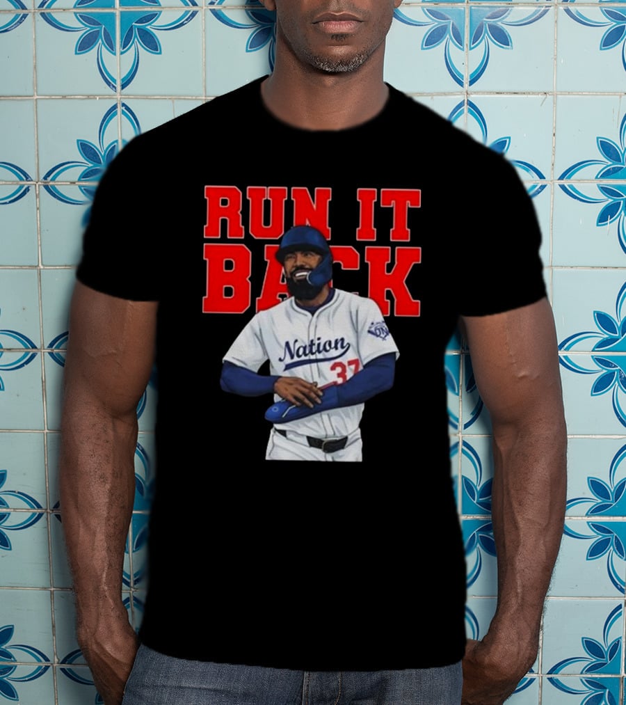Teoscar Hernández Run It Back Nation 37 Los Angeles Baseball Collection T-Shirt