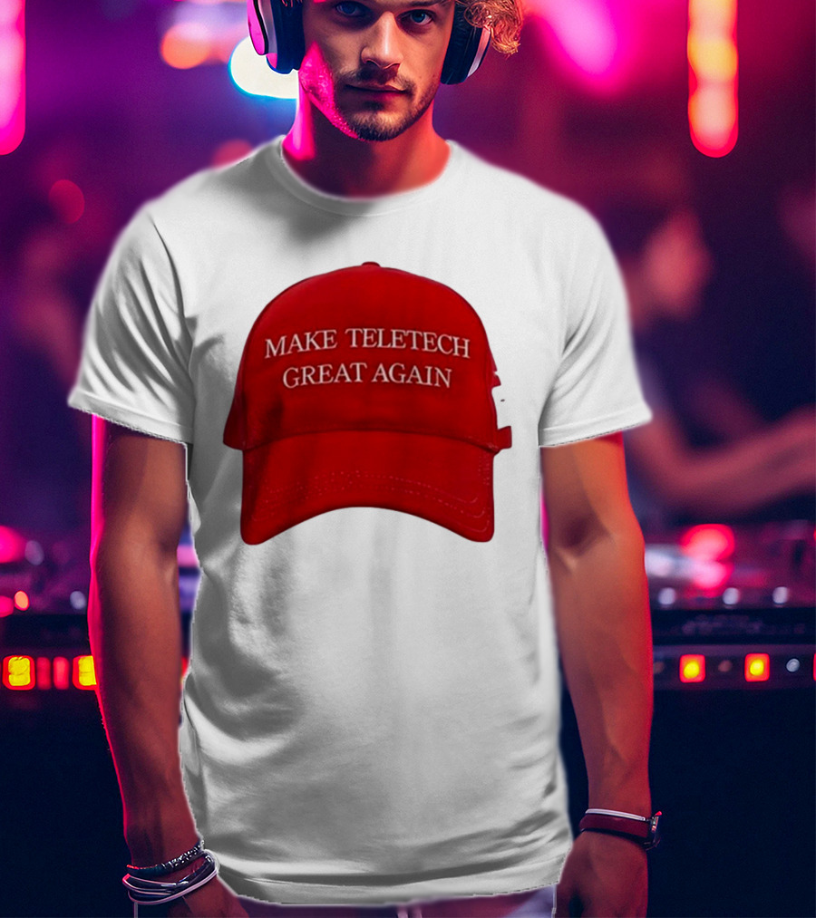 Make Teletech Great Again Teletech-Manchester 2025 Red Cap T-Shirt