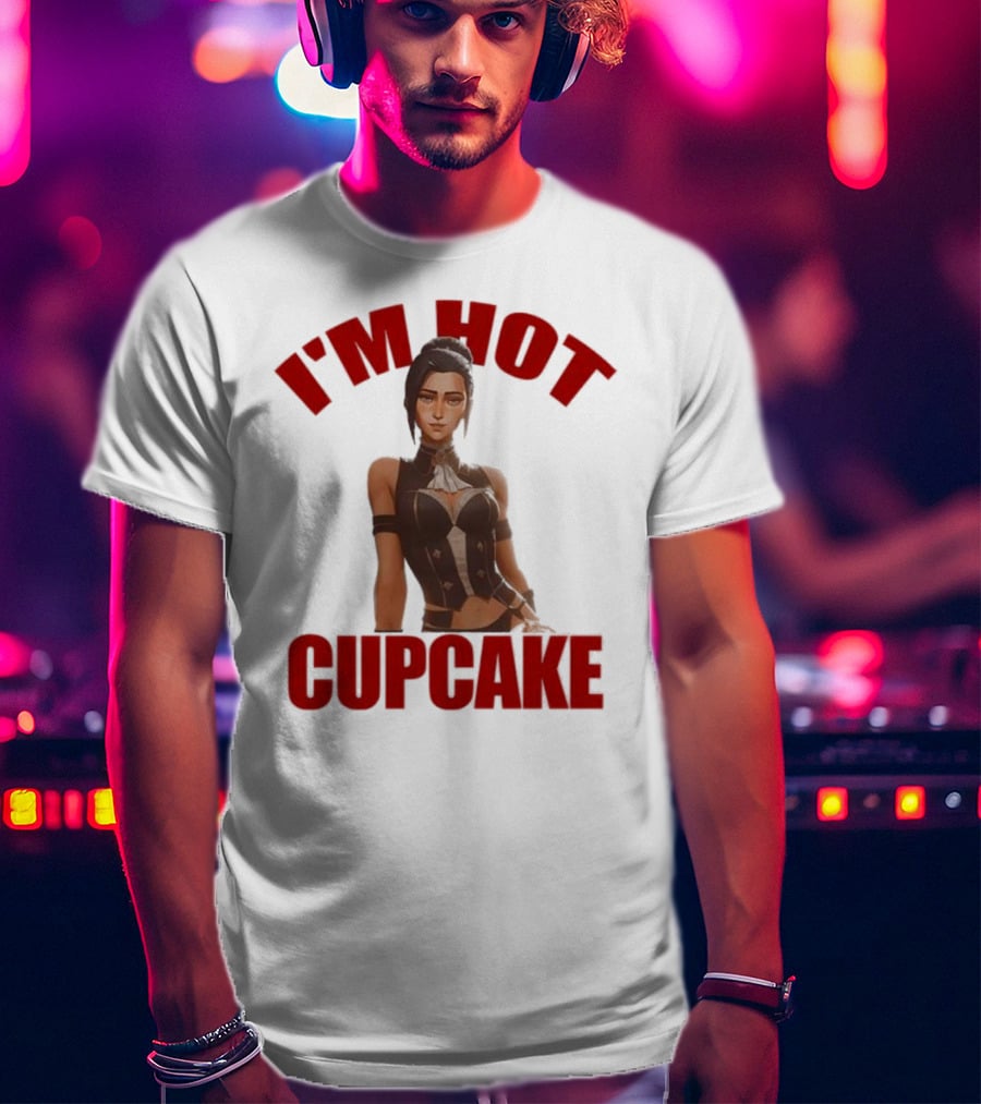 I'm Hot Cupcake Character Fan Merchandise T-Shirt