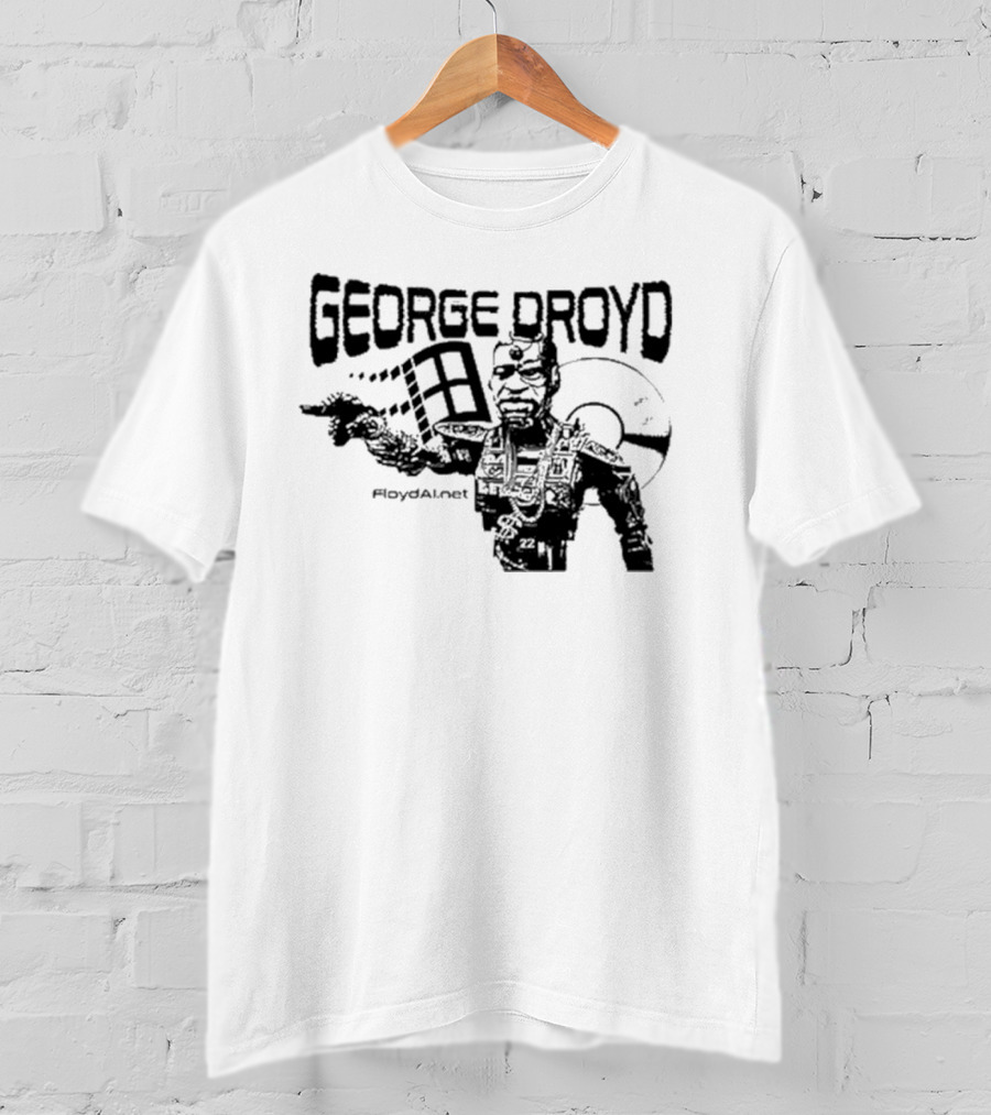 George Droyd FloydAI Windows CD Retro T-Shirt