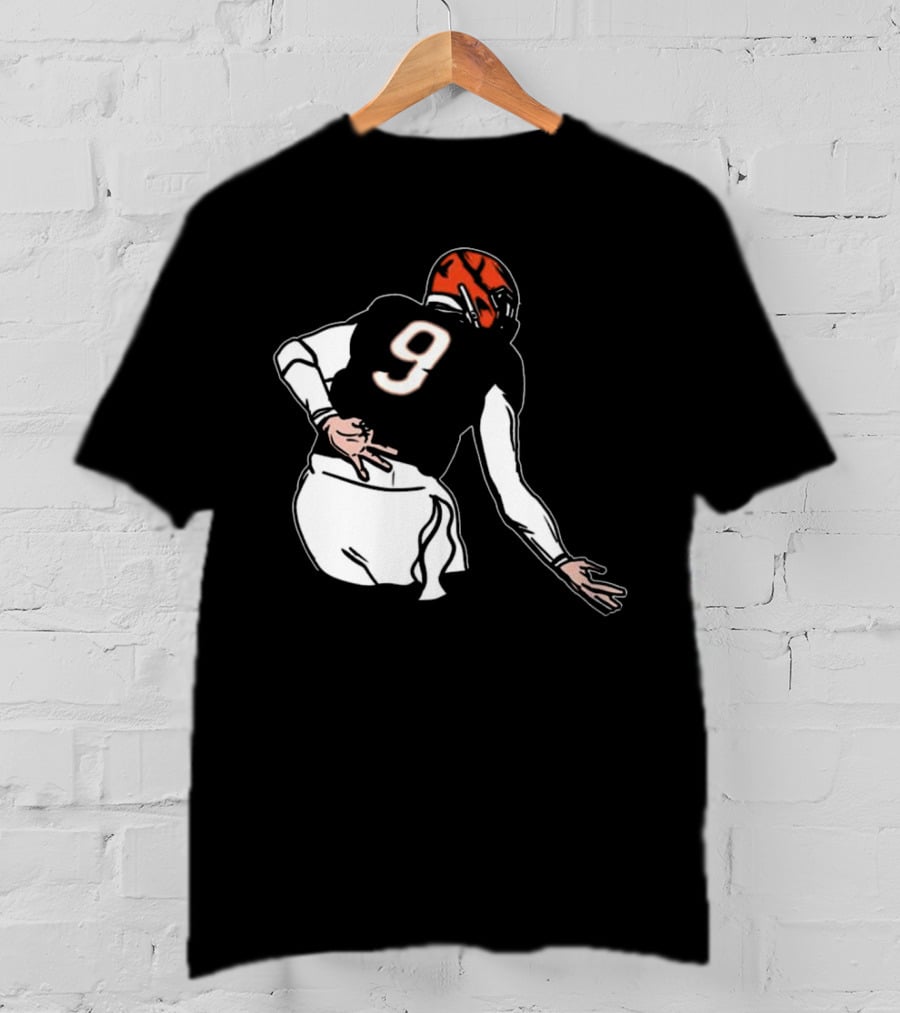 Joe Griddy Joe Burrow Number 9 Cincinnati Bengals Football T-Shirt