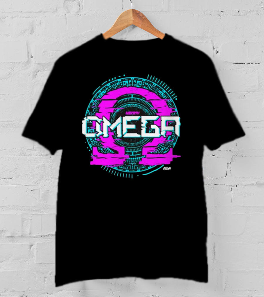 Kenny Omega AEW Retro Circuit Design Triblend T-Shirt