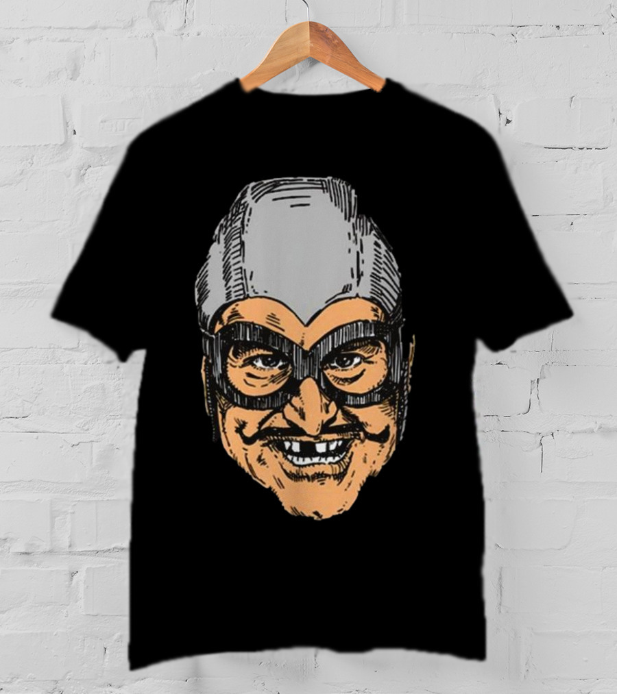 Aquabats Bat Commander Masked Hero Face T-Shirt