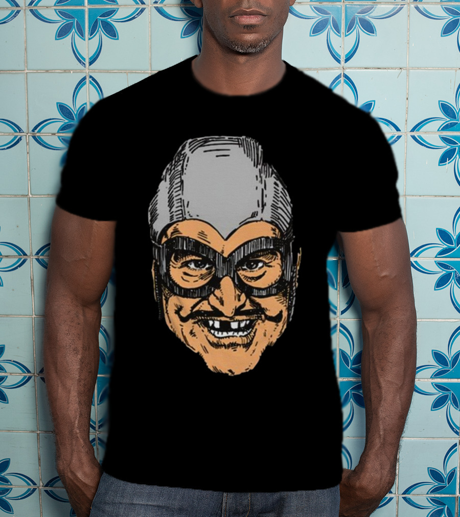 Aquabats Bat Commander Masked Hero Face T-Shirt