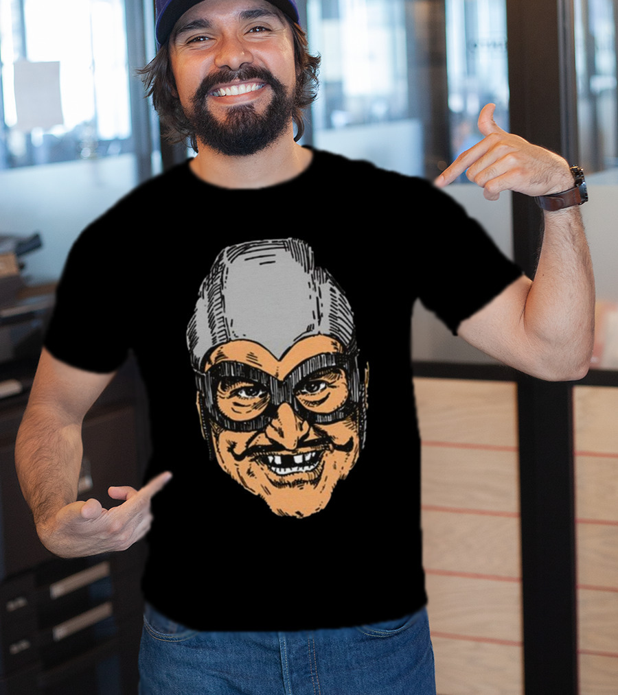 Aquabats Bat Commander Masked Hero Face T-Shirt