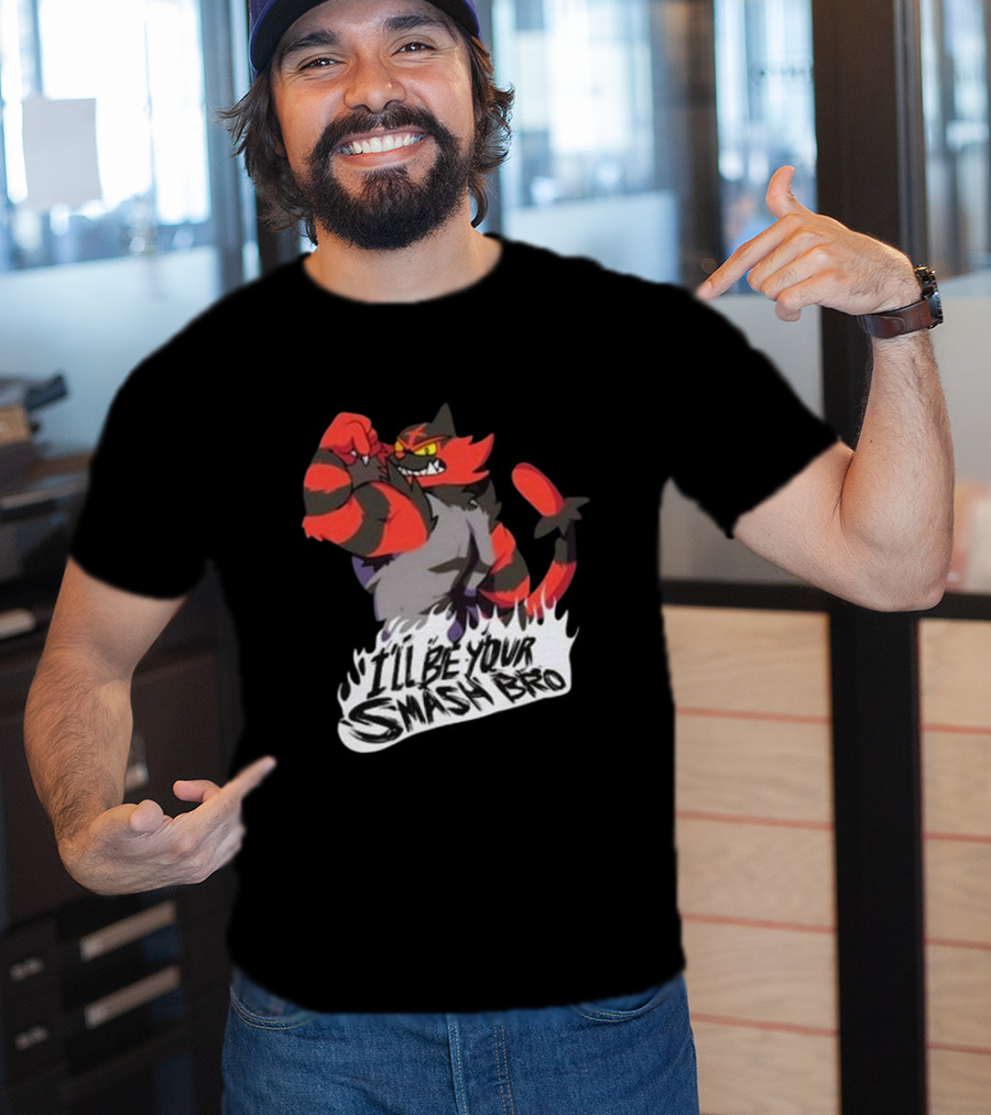 Incineroar I'll Be Your Smash Bro Super Smash Bros T-Shirt