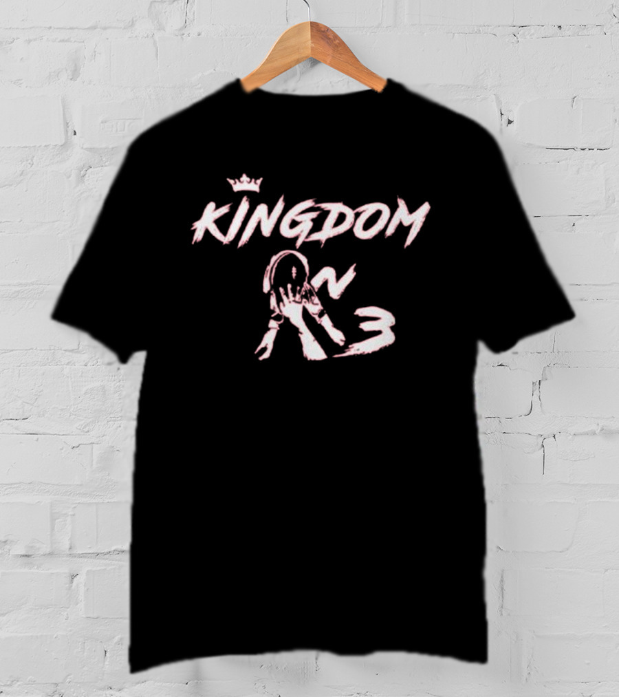 Kingdom N 3 Nebraska Cornhuskers Red Kingdom T-Shirt