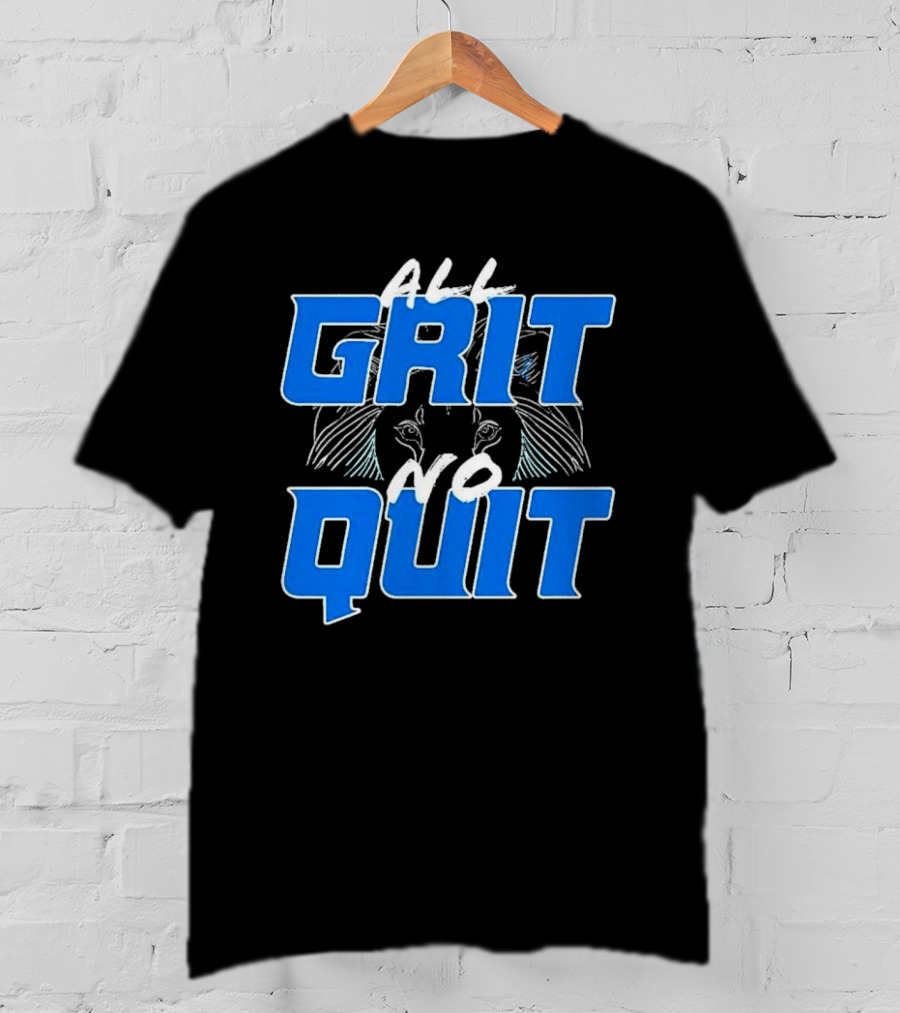Detroit Lions Grit No Quit Football Determination T-Shirt