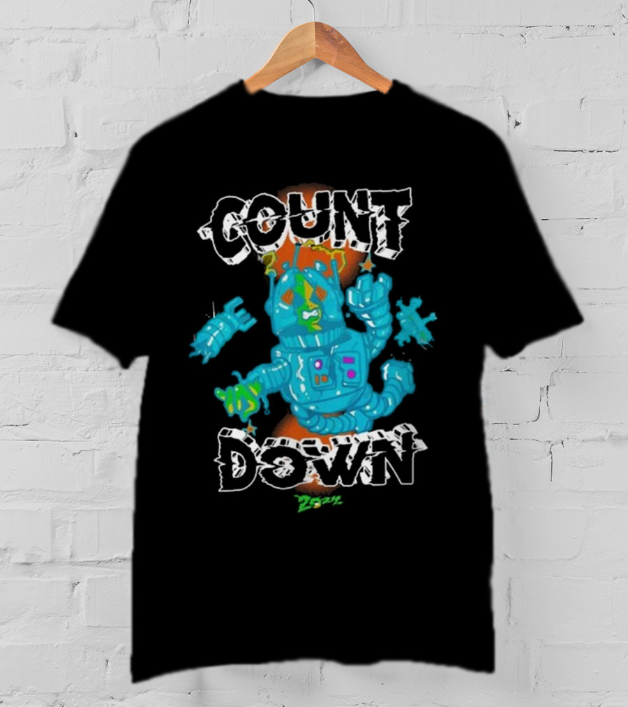 COUNTDOWN Insomniac Robot T-Shirt