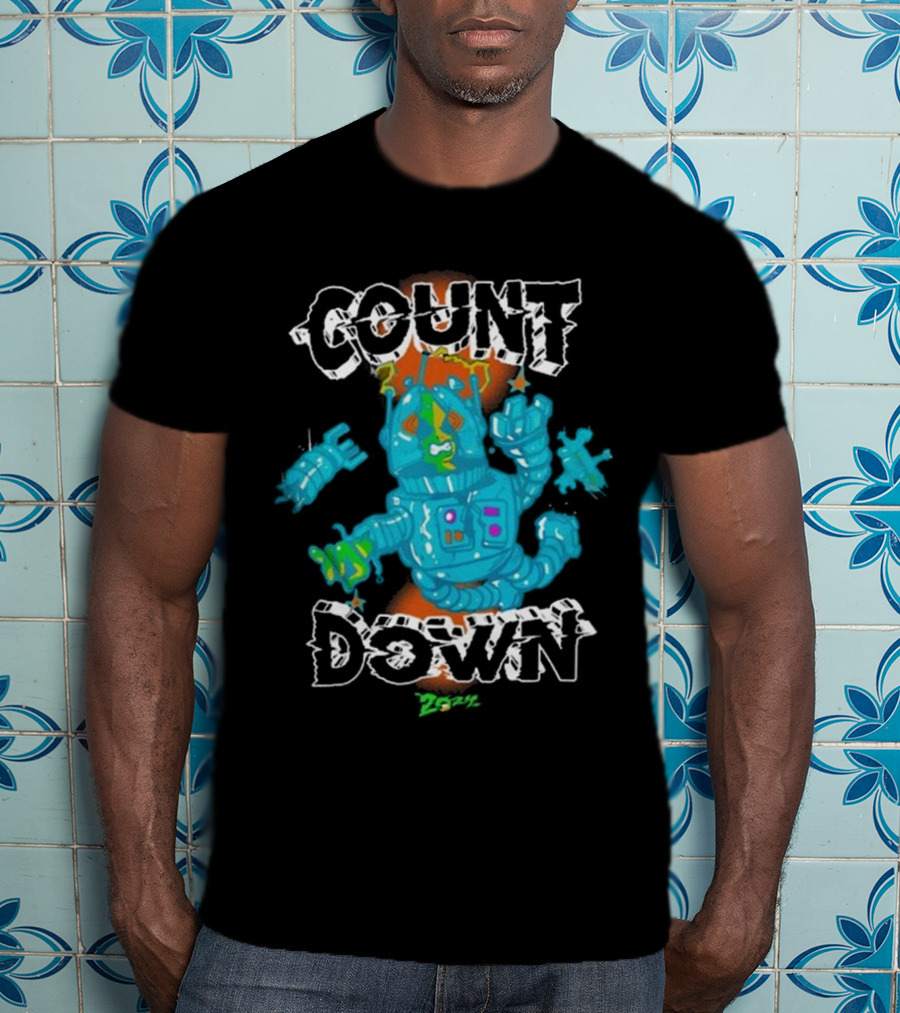 COUNTDOWN Insomniac Robot T-Shirt