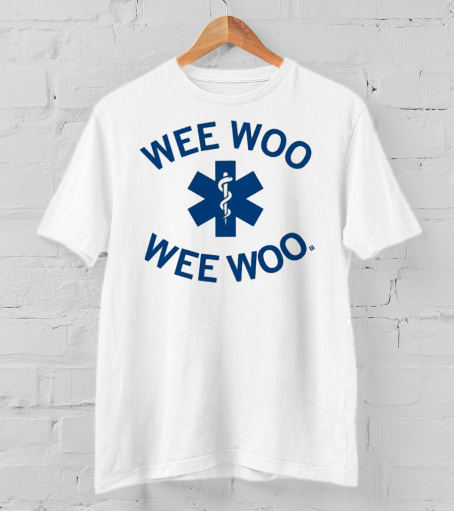 Wee Woo Wee Woo Star Of Life T-Shirt