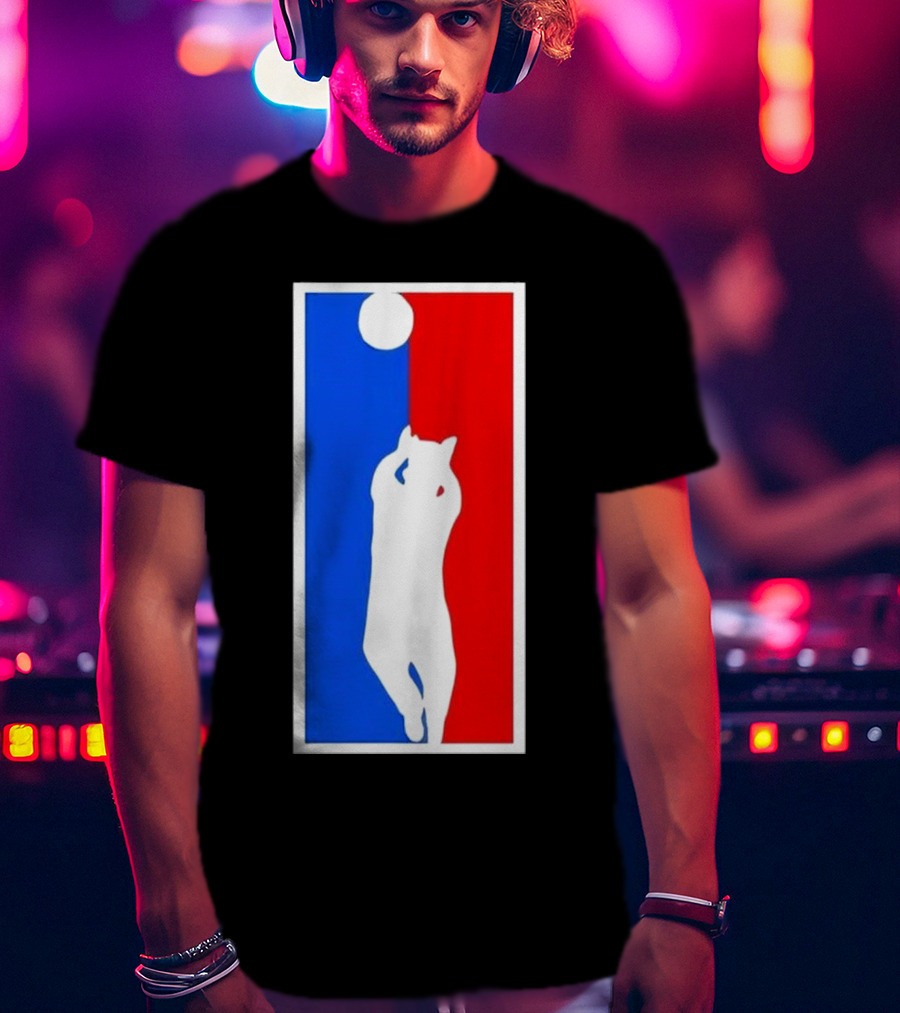Brad Williams Cat Logo Basketball T-Shirt