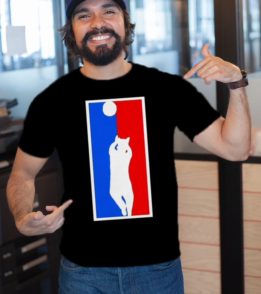 Brad Williams Cat Logo Basketball T-Shirt