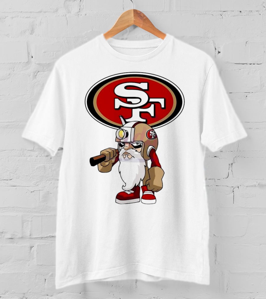 Rush Zone San Francisco 49ers NFL Cartoon Character 2025 SF T-Shirt