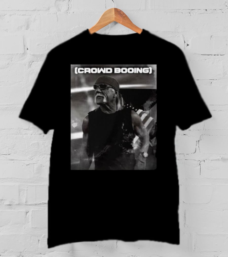 Itstomscustoms Hulk Hogan Crowd Booing T-Shirt