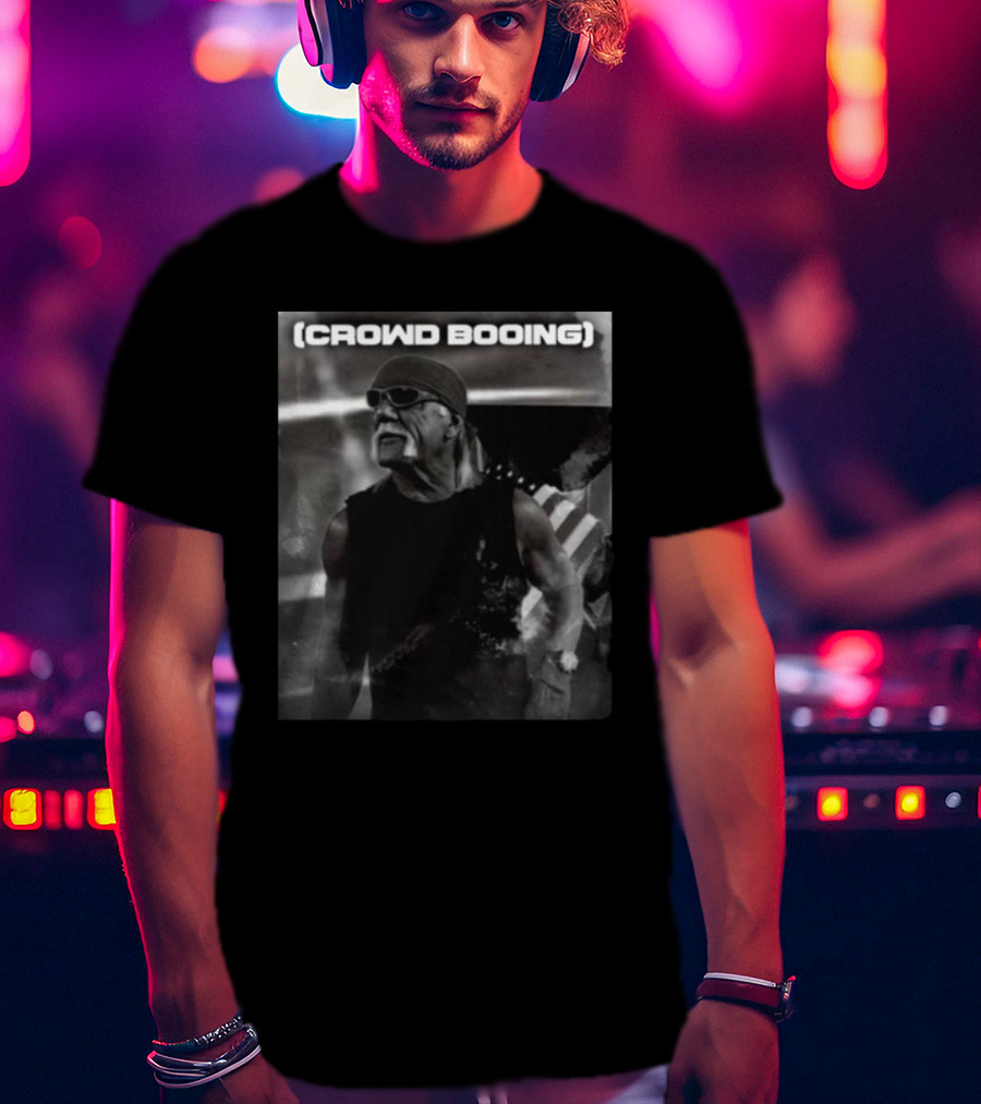 Itstomscustoms Hulk Hogan Crowd Booing T-Shirt