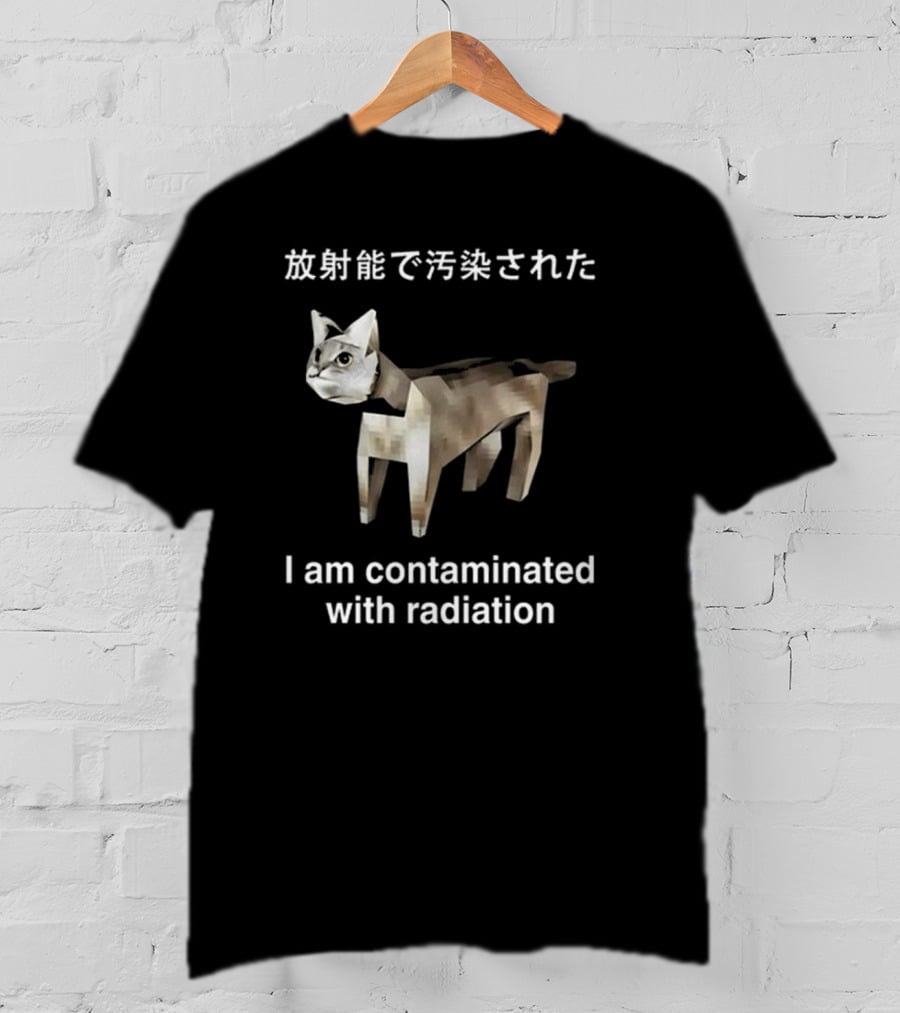 Tokyo Tiger Cat Contaminated With Radiation T-Shirt