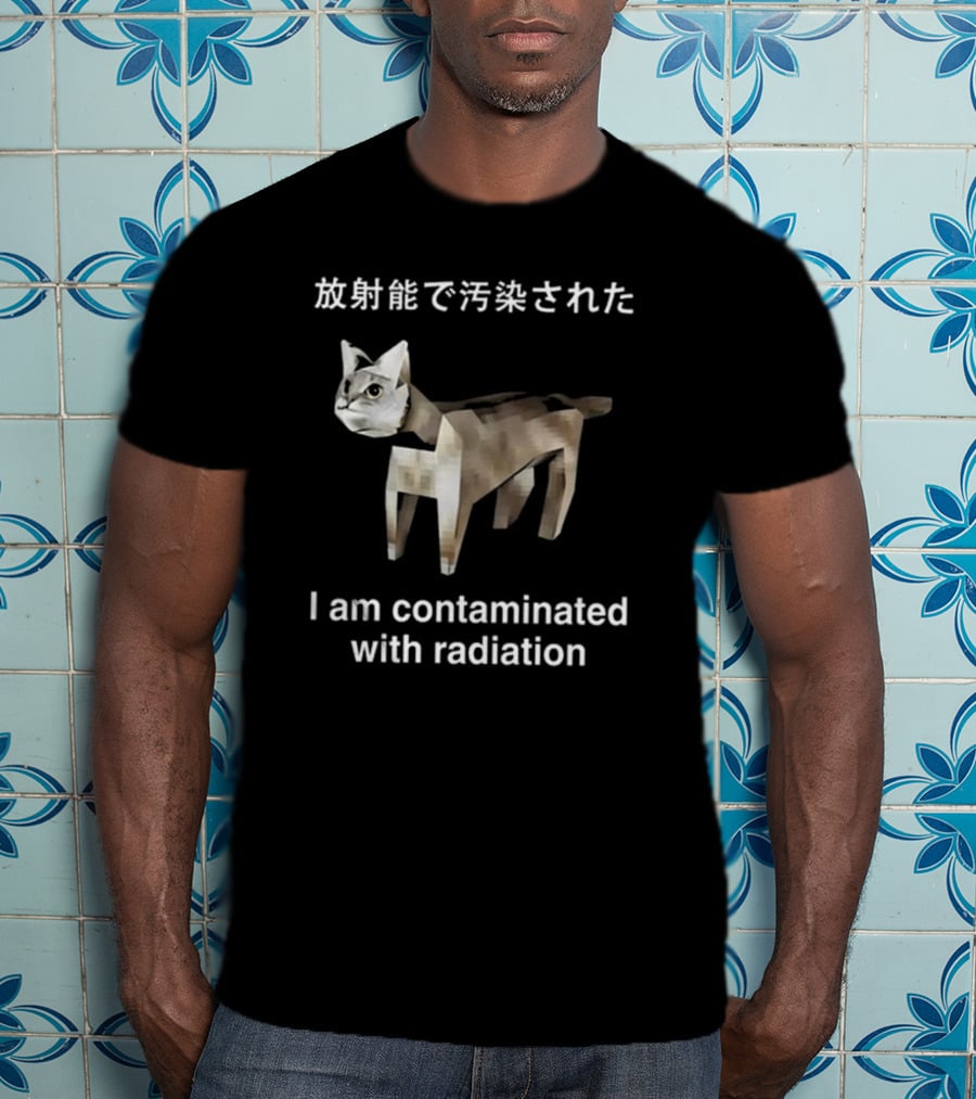 Tokyo Tiger Cat Contaminated With Radiation T-Shirt