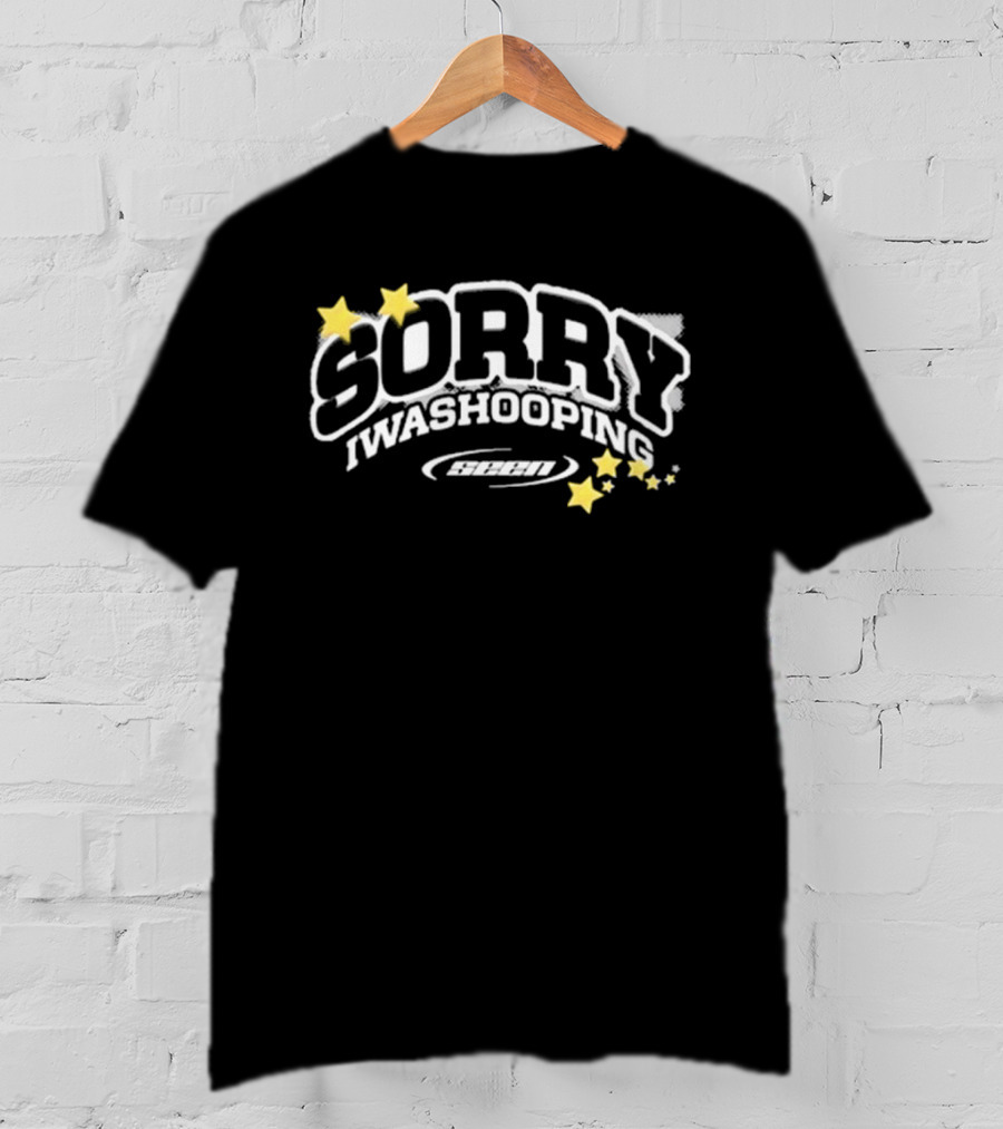 Trae Young Sorry I Was Hooping V2 Seen Stars T-Shirt
