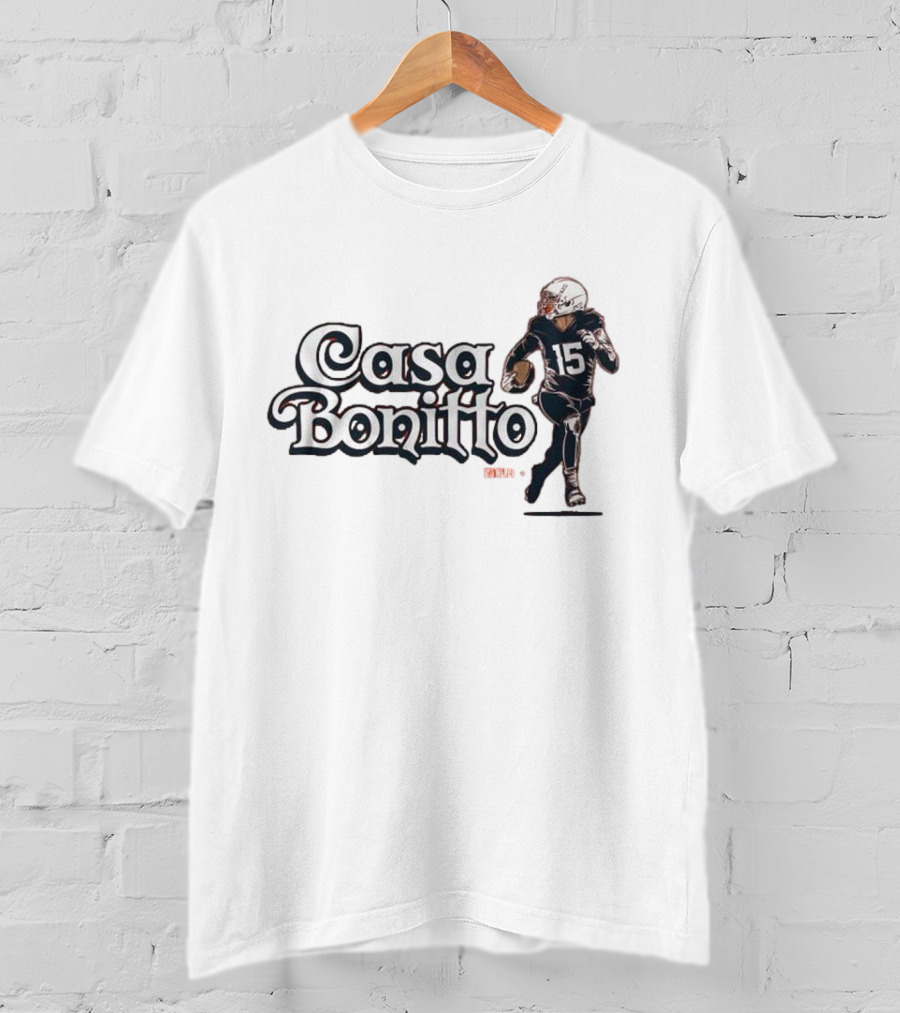 Casa Bonitto 15 Football Player T-Shirt