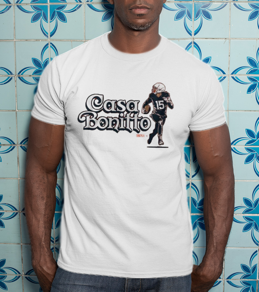 Casa Bonitto 15 Football Player T-Shirt