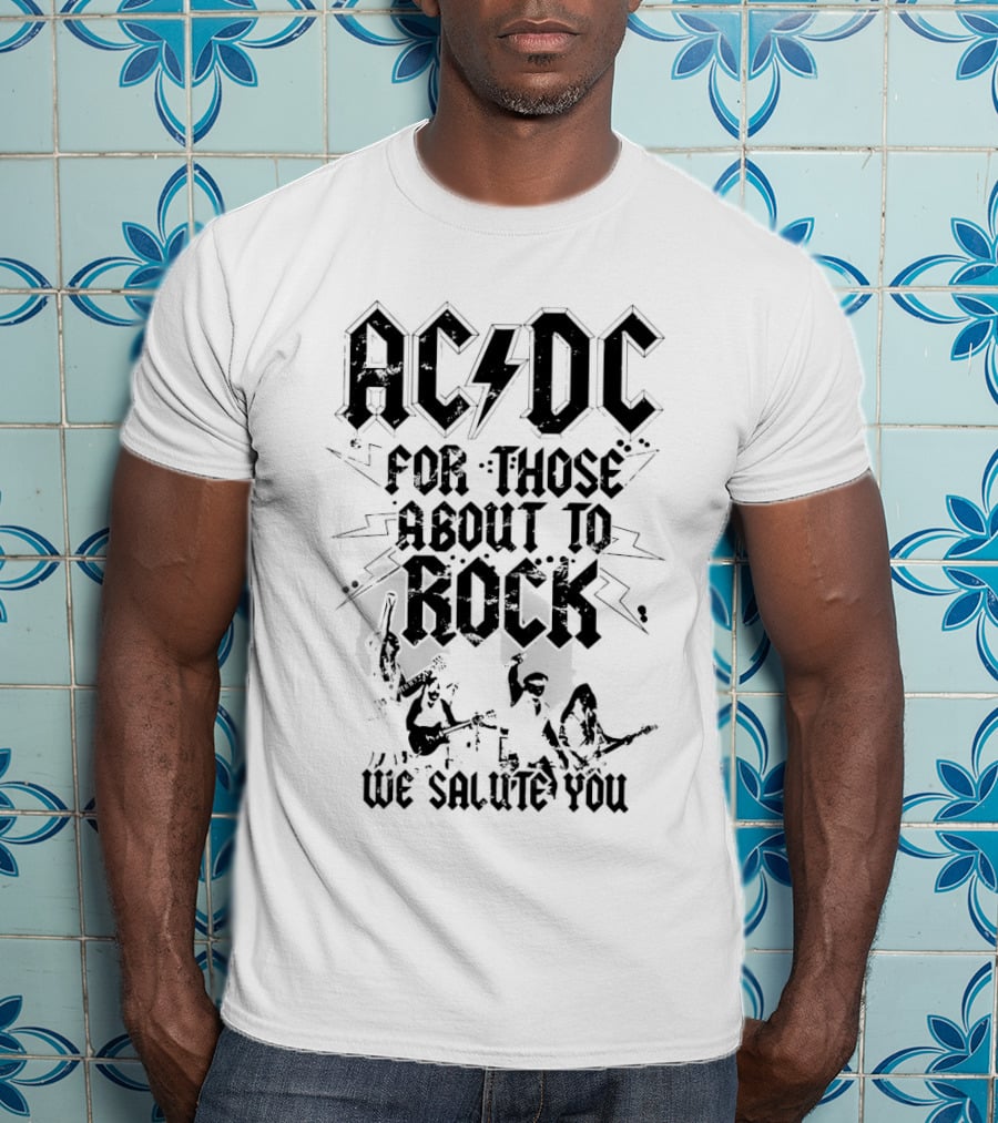 ACDC For Those About To Rock We Salute You Live 2025 T-Shirt