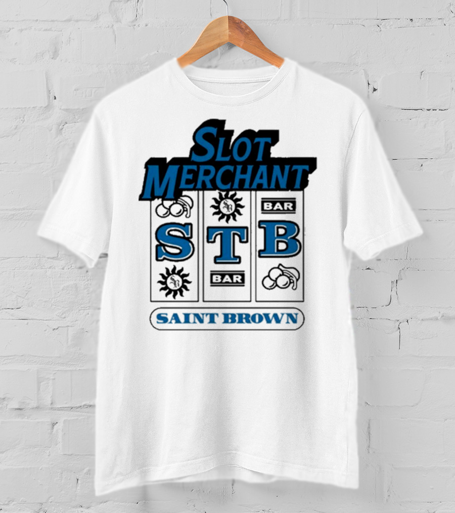 Slot Merchant STB Bar Saint Brown Amon-ra St Brown T-Shirt