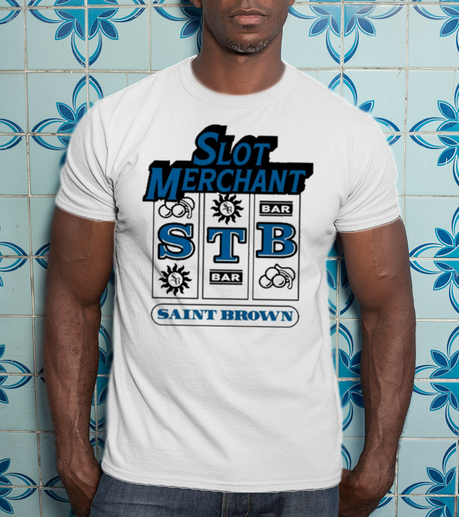 Slot Merchant STB Bar Saint Brown Amon-ra St Brown T-Shirt
