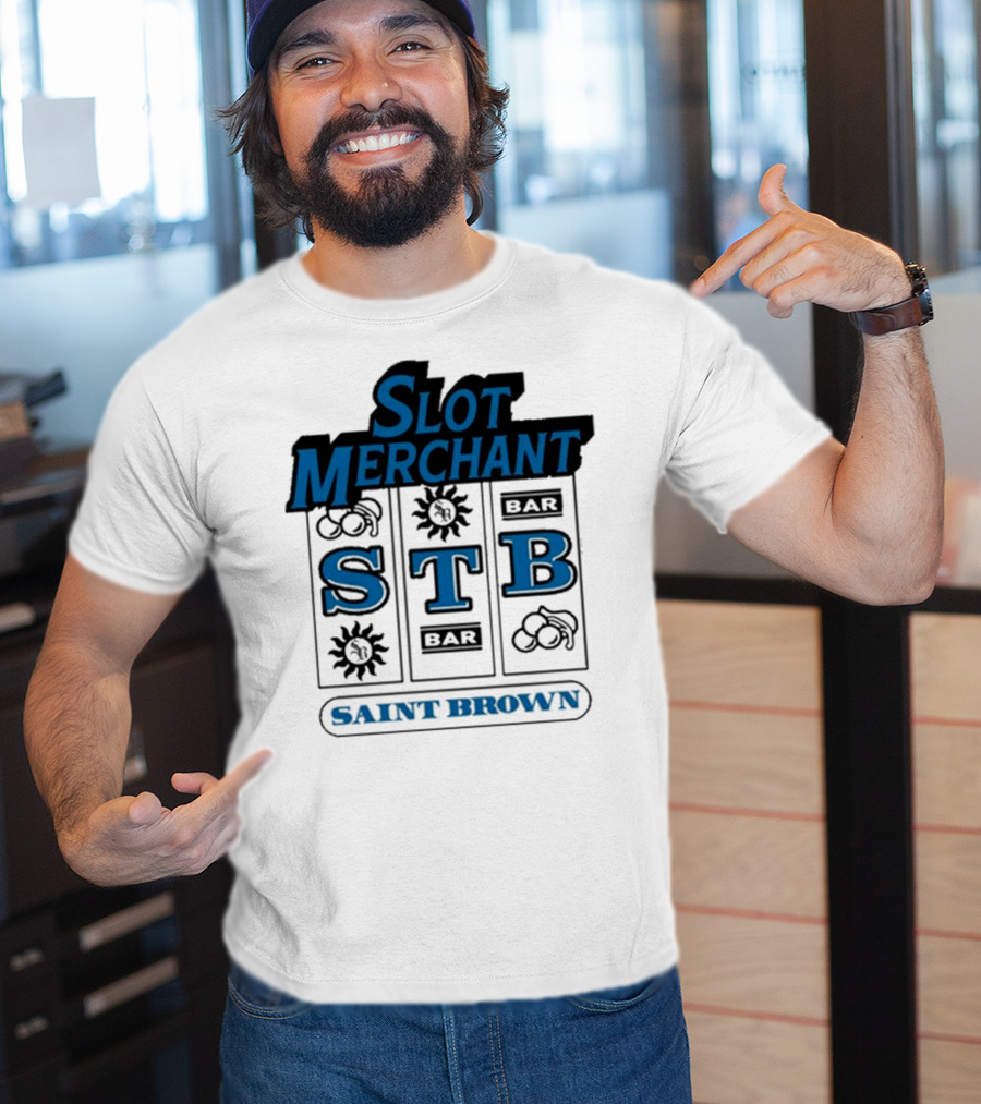 Slot Merchant STB Bar Saint Brown Amon-ra St Brown T-Shirt