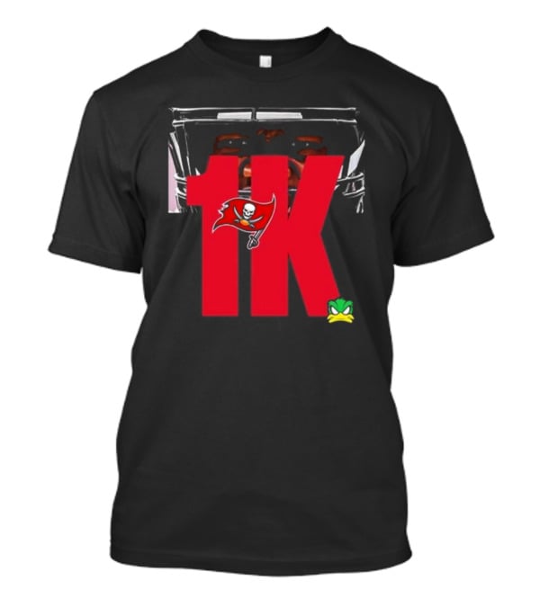 Graham Barton Bucky Irving 1K Buccaneers Logo Duck Icon Football Helmet T-Shirt