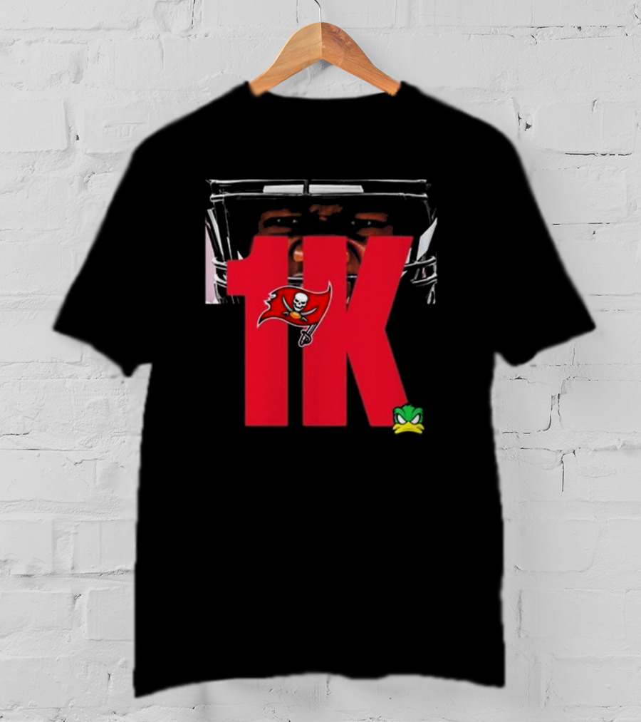 Graham Barton Bucky Irving 1K Buccaneers Logo Duck Icon Football Helmet T-Shirt