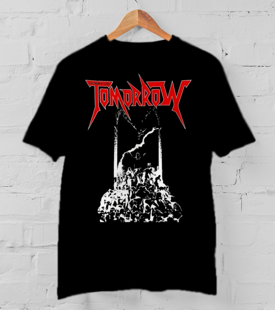 Hurry Up Tomorrow Heavy Metal Gothic Architecture Crowd T-Shirt