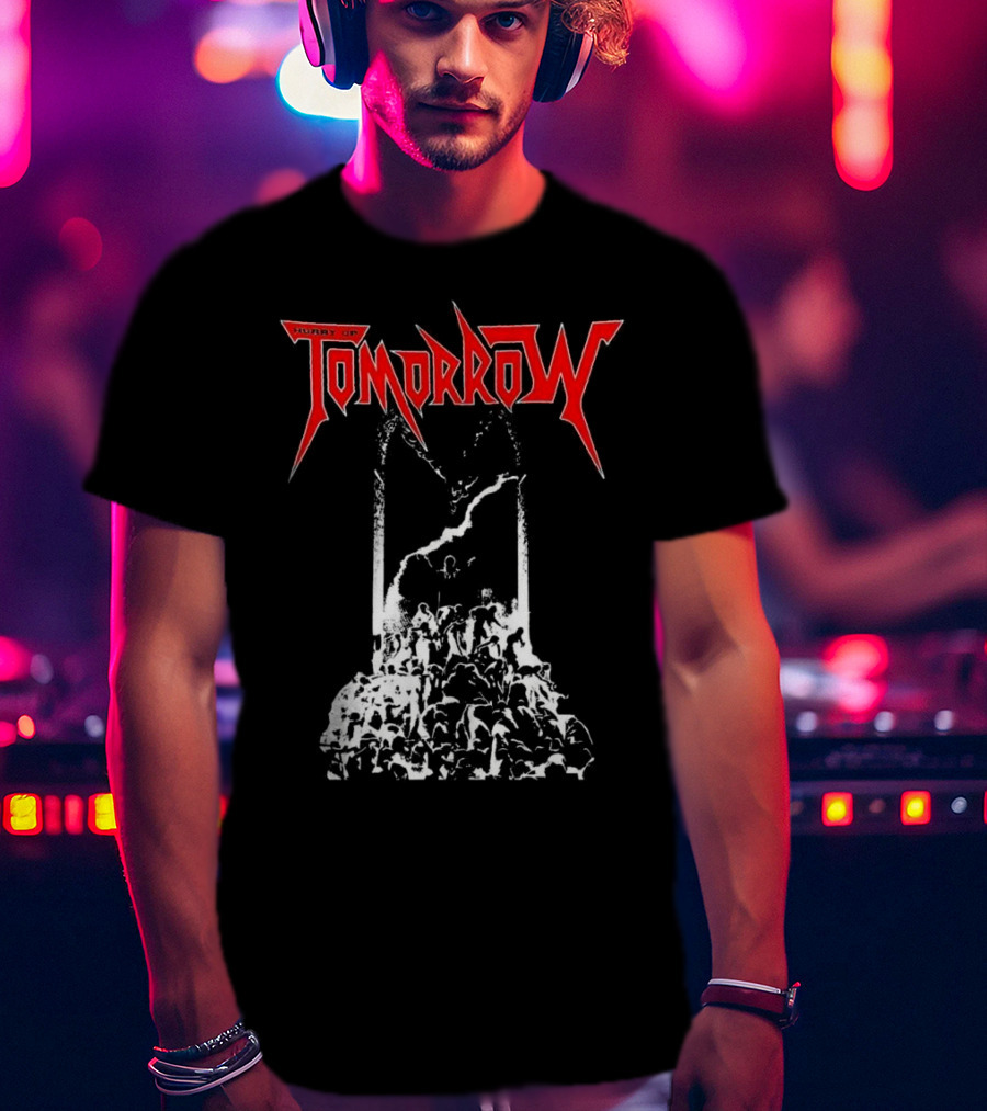 Hurry Up Tomorrow Heavy Metal Gothic Architecture Crowd T-Shirt