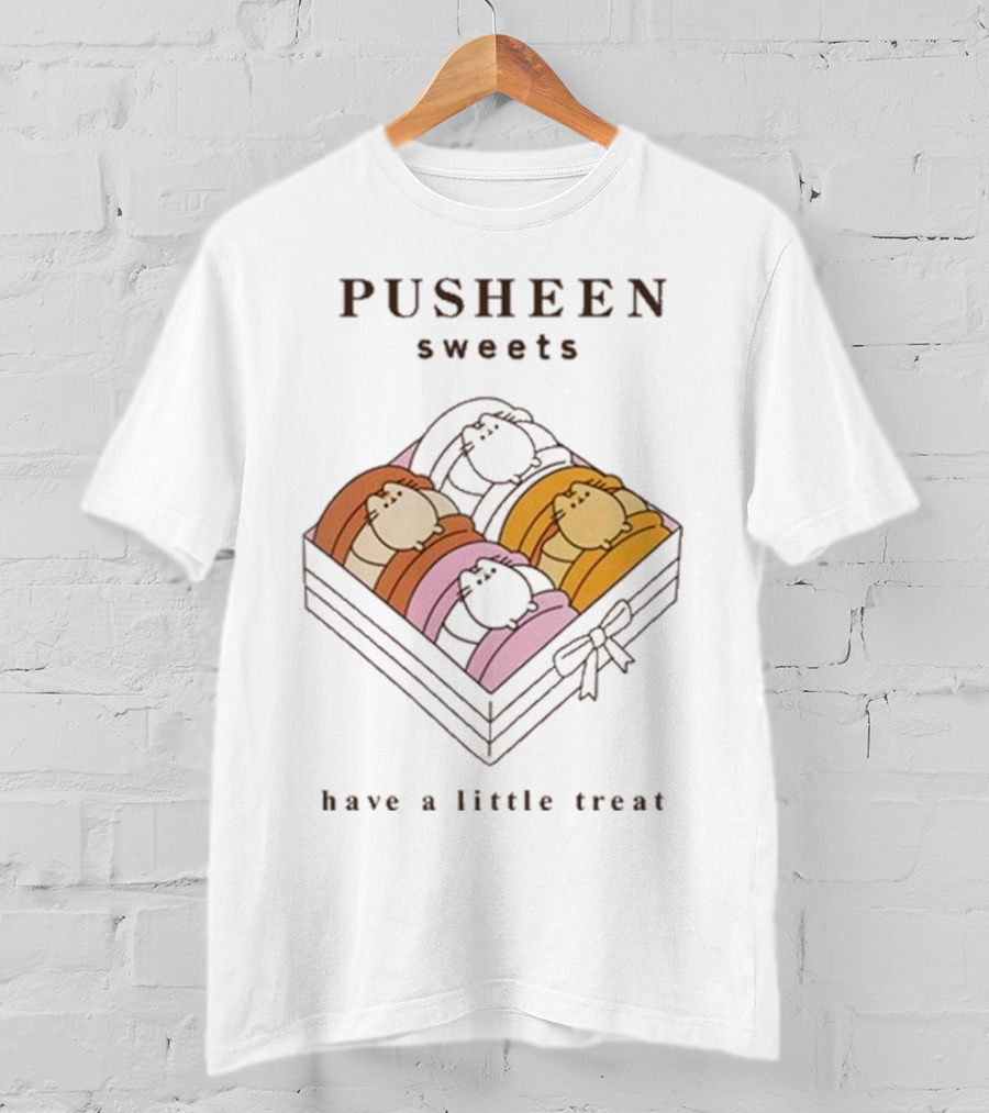 Pusheen Sweets Have A Little Treat Boxed Delight T-Shirt