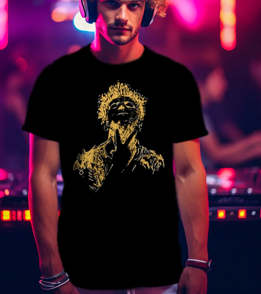 Born Losers Records Anthony Green California Fire Relief Fund Sketch T-Shirt