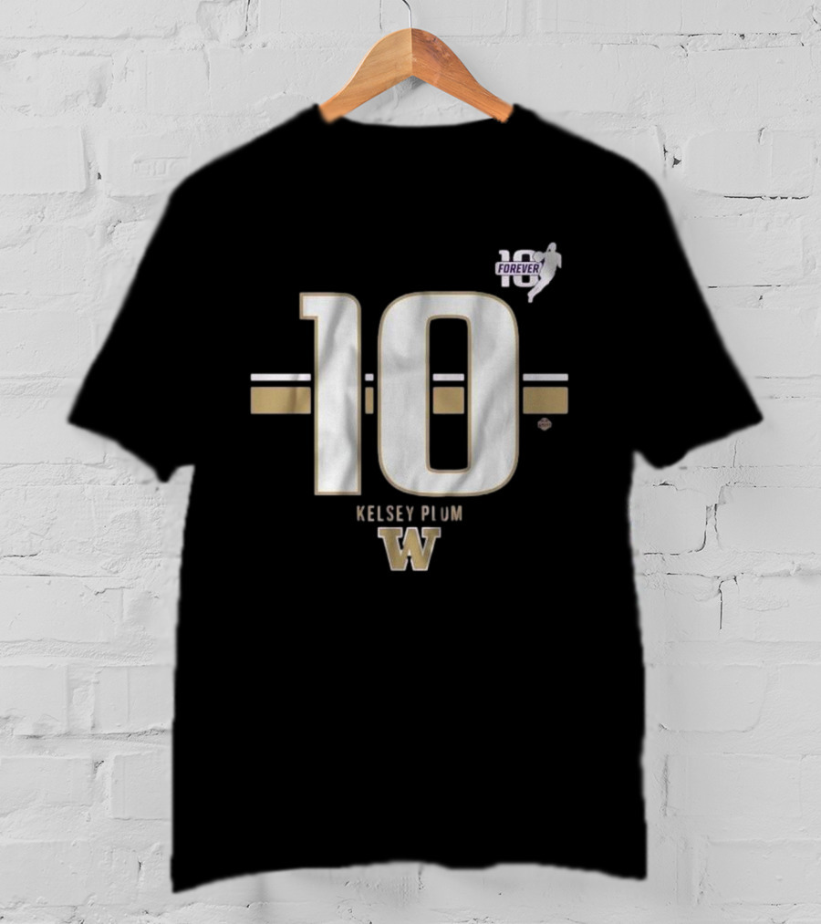 Kelsey Plum Washington Huskies 10 Forever Striped T-Shirt