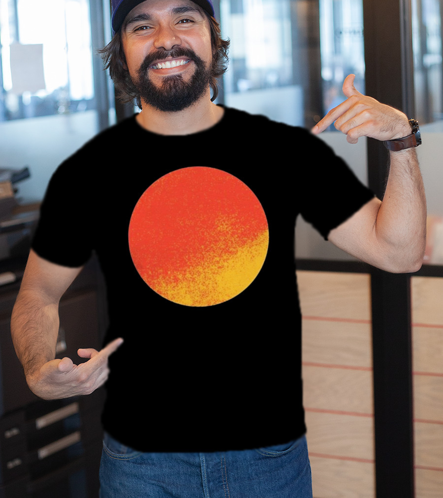Silverstein Don’t Let Me Get Too Low Sunset Circle T-Shirt