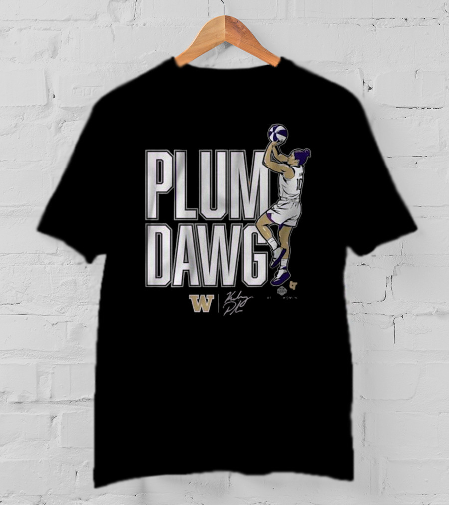 Kelsey Plum Dawg Washington Huskies Number 10 Basketball T-Shirt
